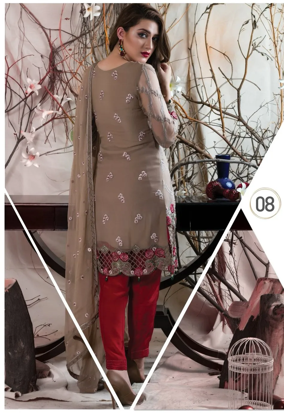 Ashley La Antheia Chiffon Collection – Springy Fortitude 08
