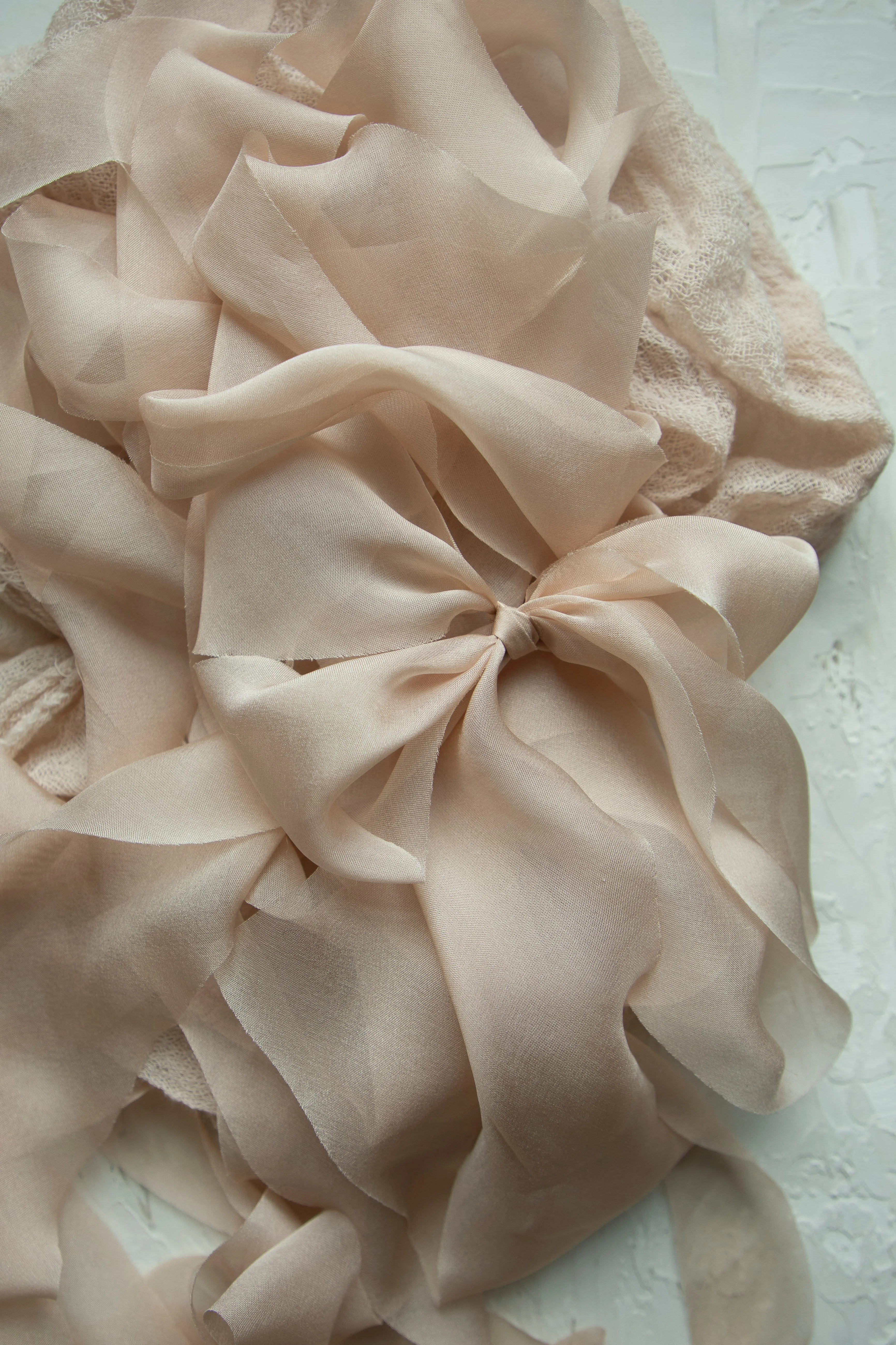 Blush {Sheer} Silk Ribbon