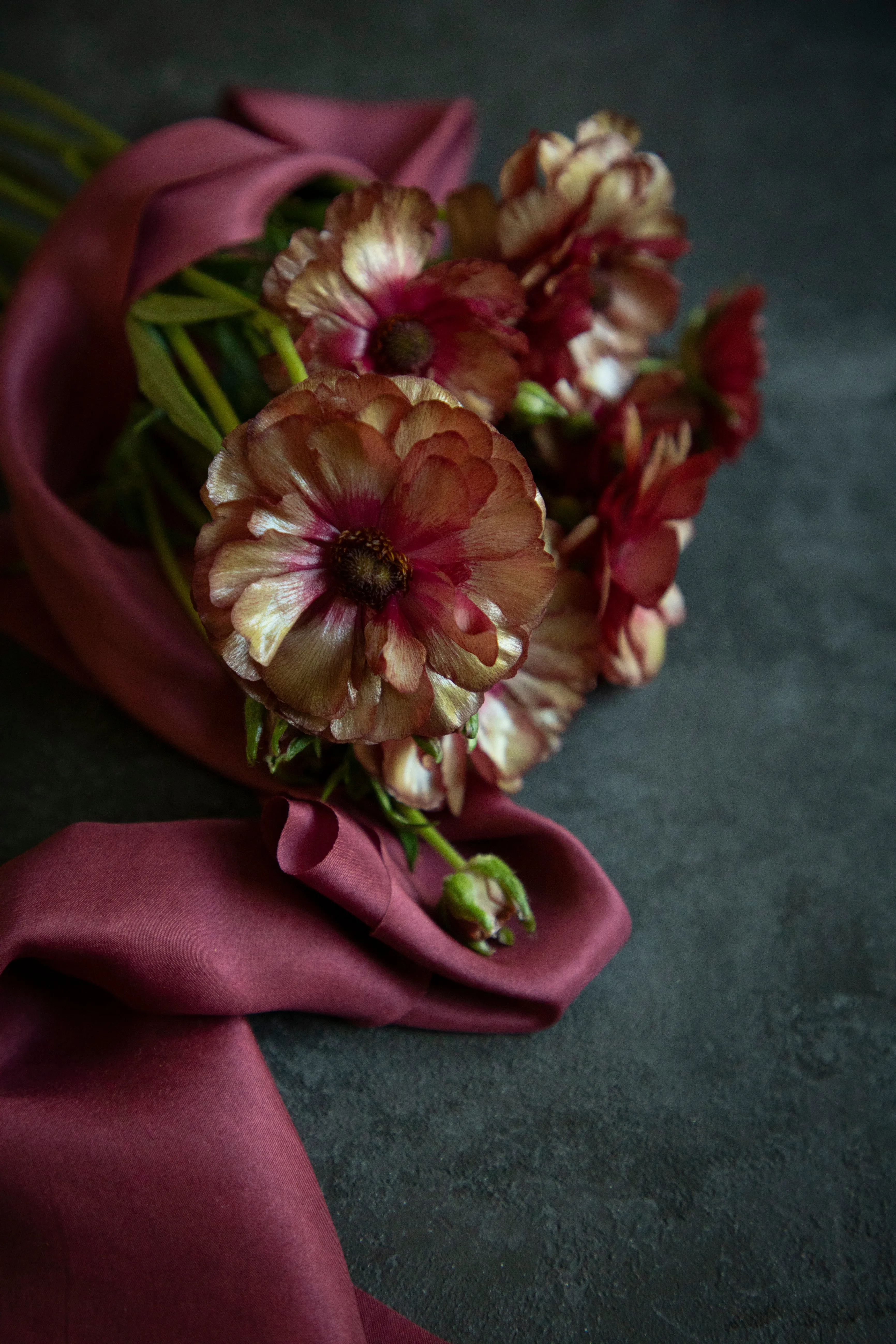 Crushed Berry Silk Ribbon
