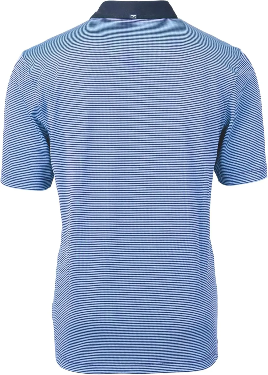 Cutter & Buck Virtue Eco Pique Micro Stripe Recycled Mens Polo