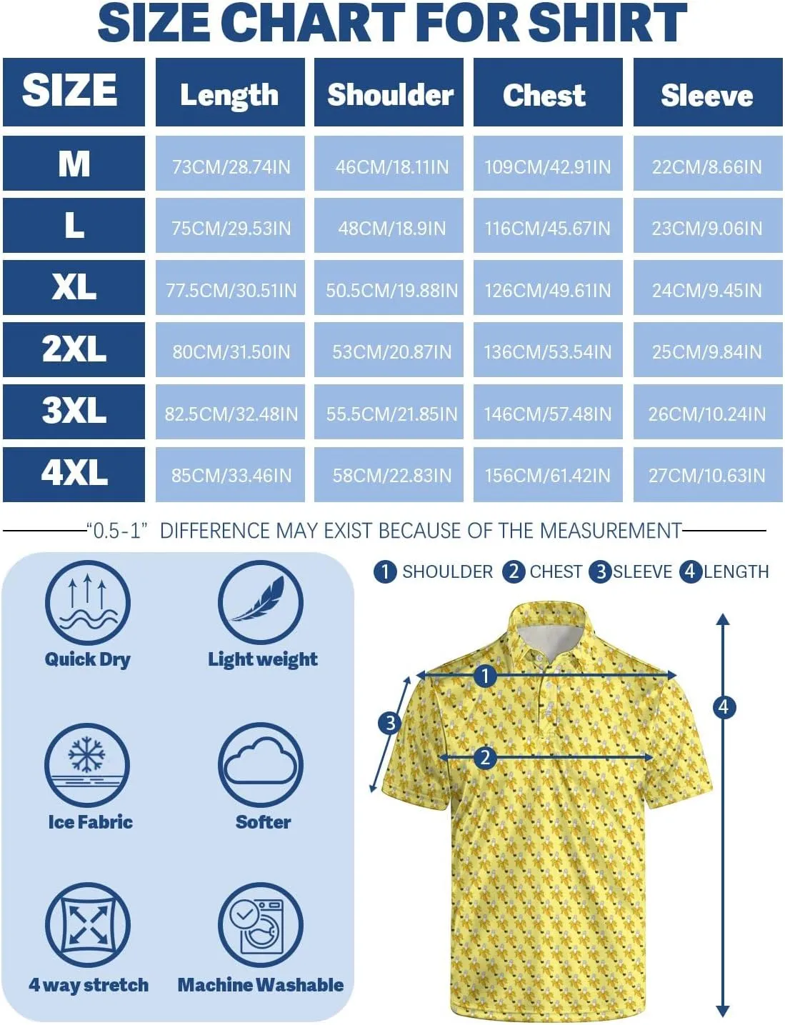 Funny Polo Shirts for Men Short Sleeve Performance Moisture Wicking Golf Shirts Casual Crazy Patriotic Print Mens Polo Shirt