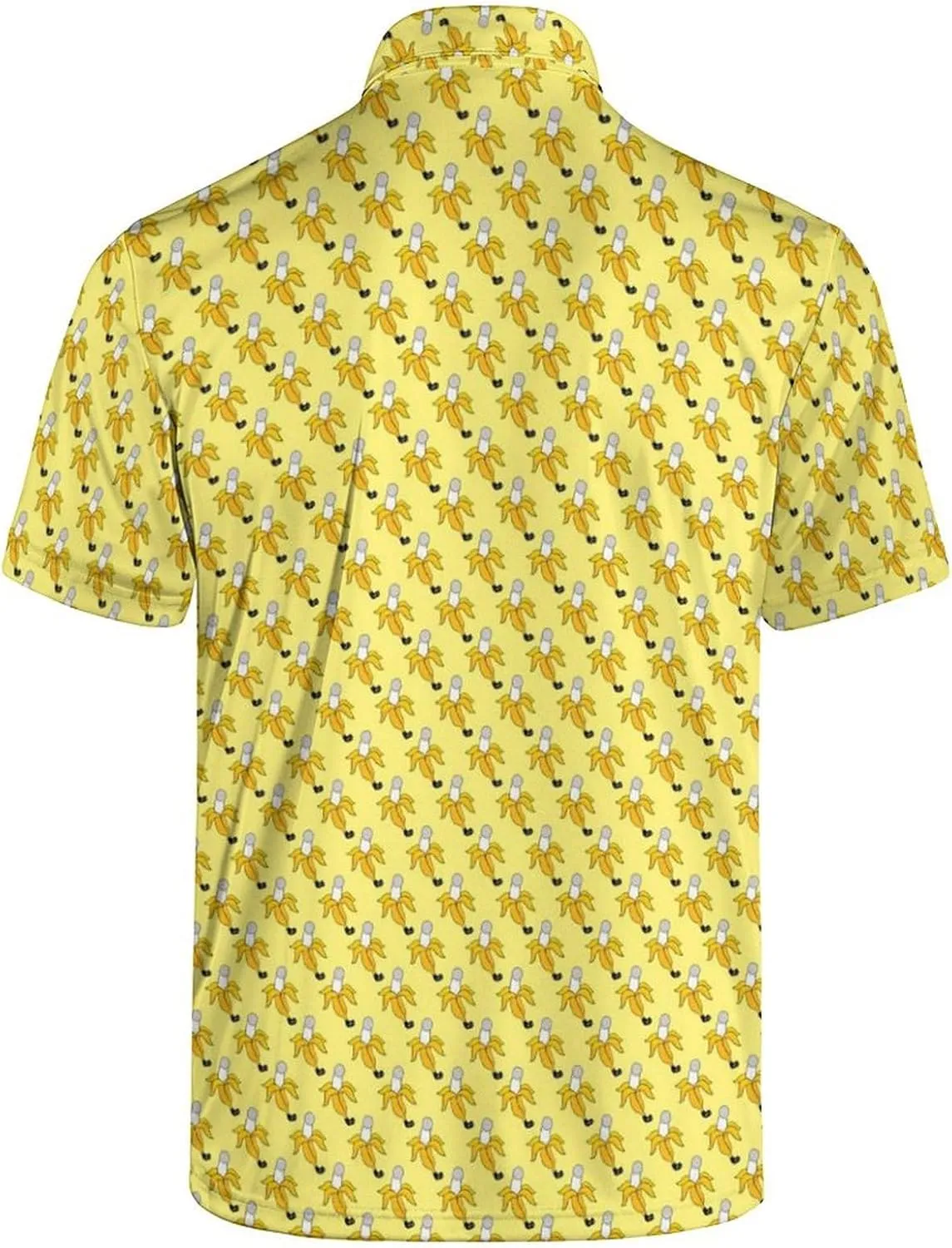 Funny Polo Shirts for Men Short Sleeve Performance Moisture Wicking Golf Shirts Casual Crazy Patriotic Print Mens Polo Shirt