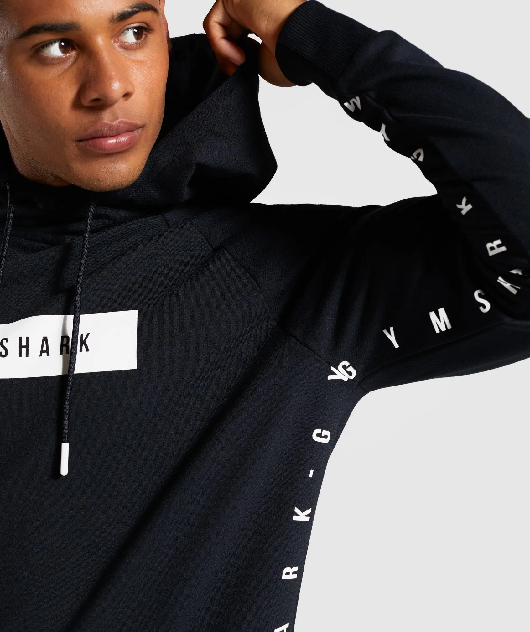 Gymshark Contrast Hoodie - Black