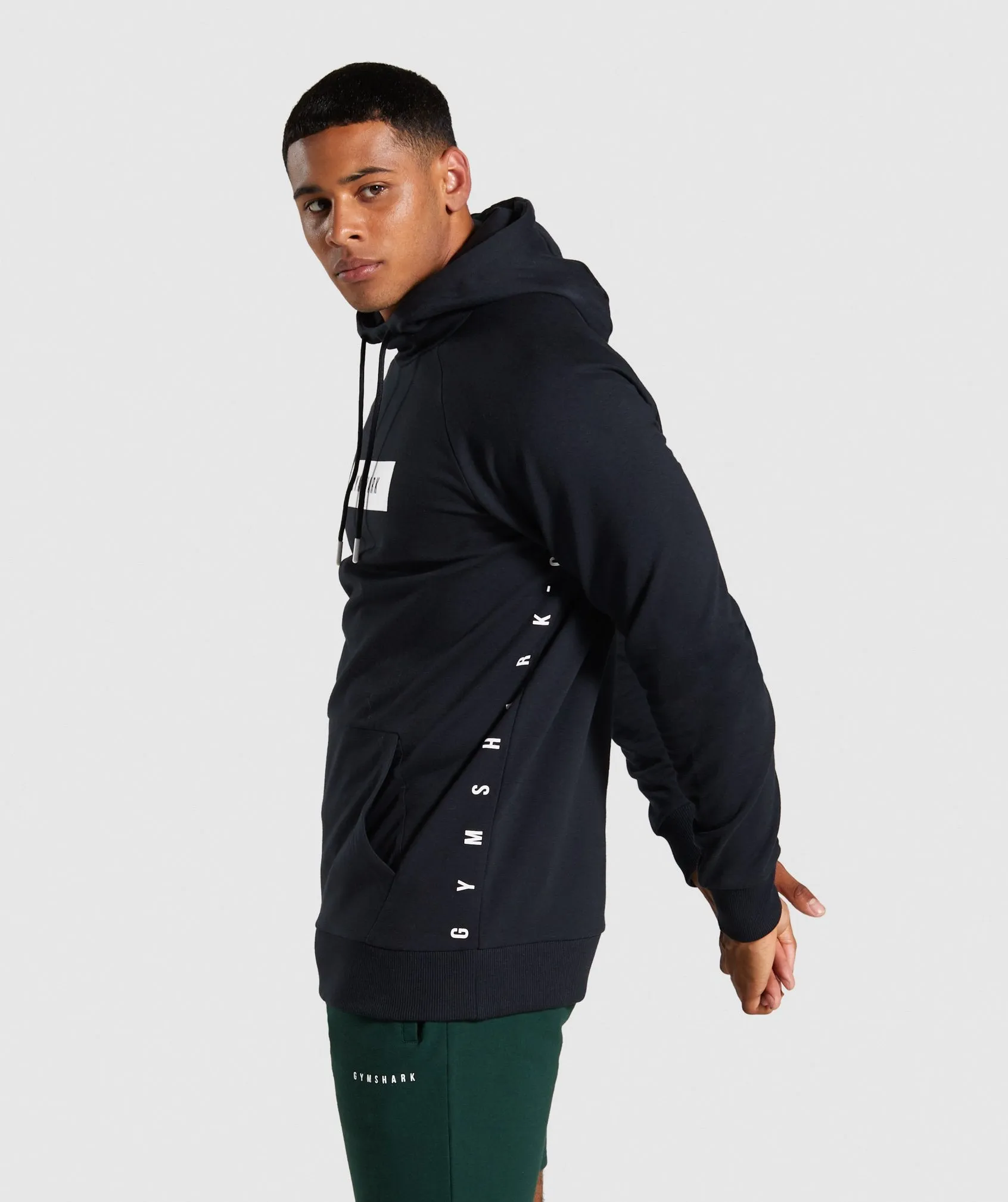 Gymshark Contrast Hoodie - Black
