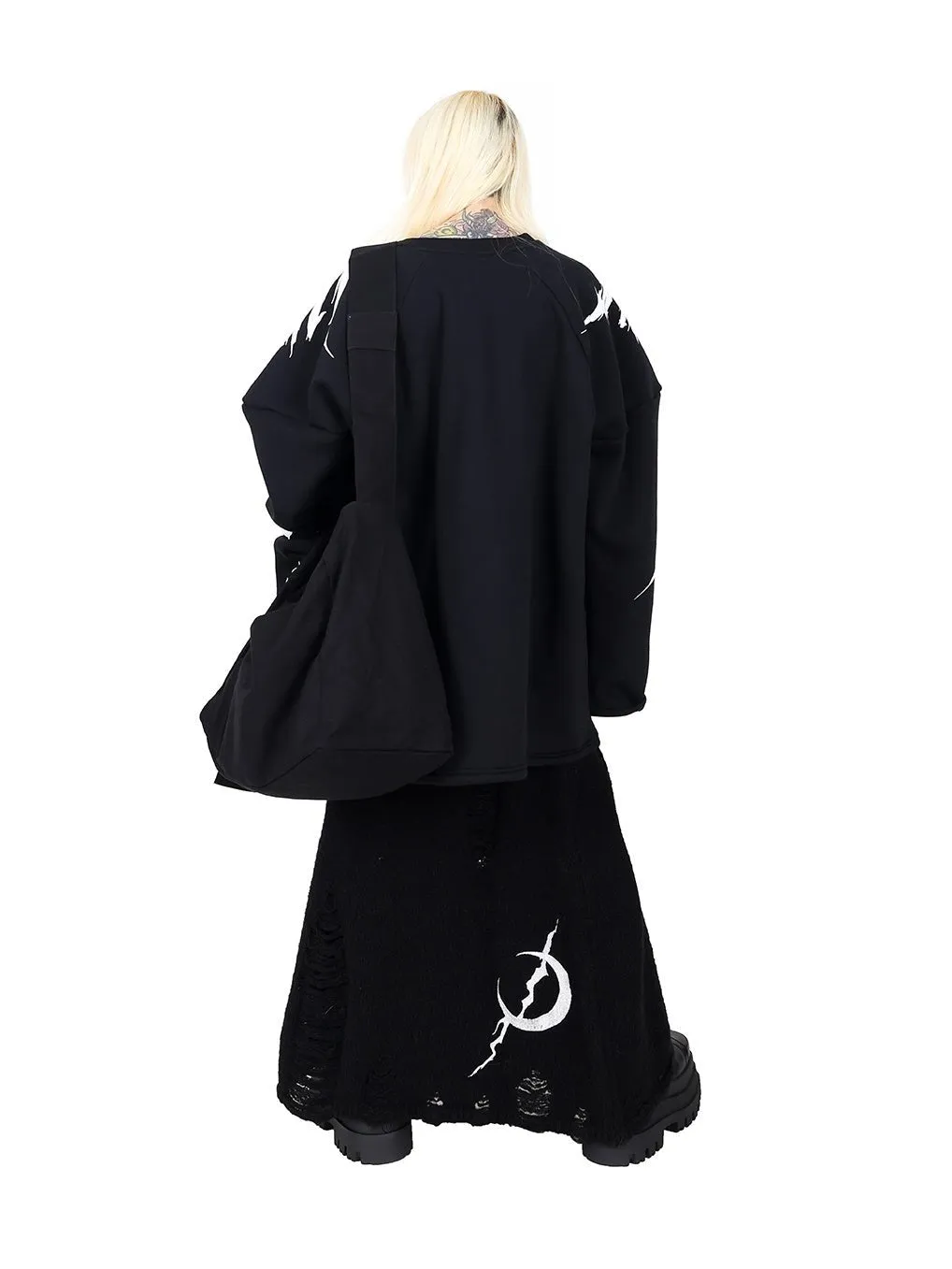 Hole Knitted Wool Mopping Skirt【s0000000280】