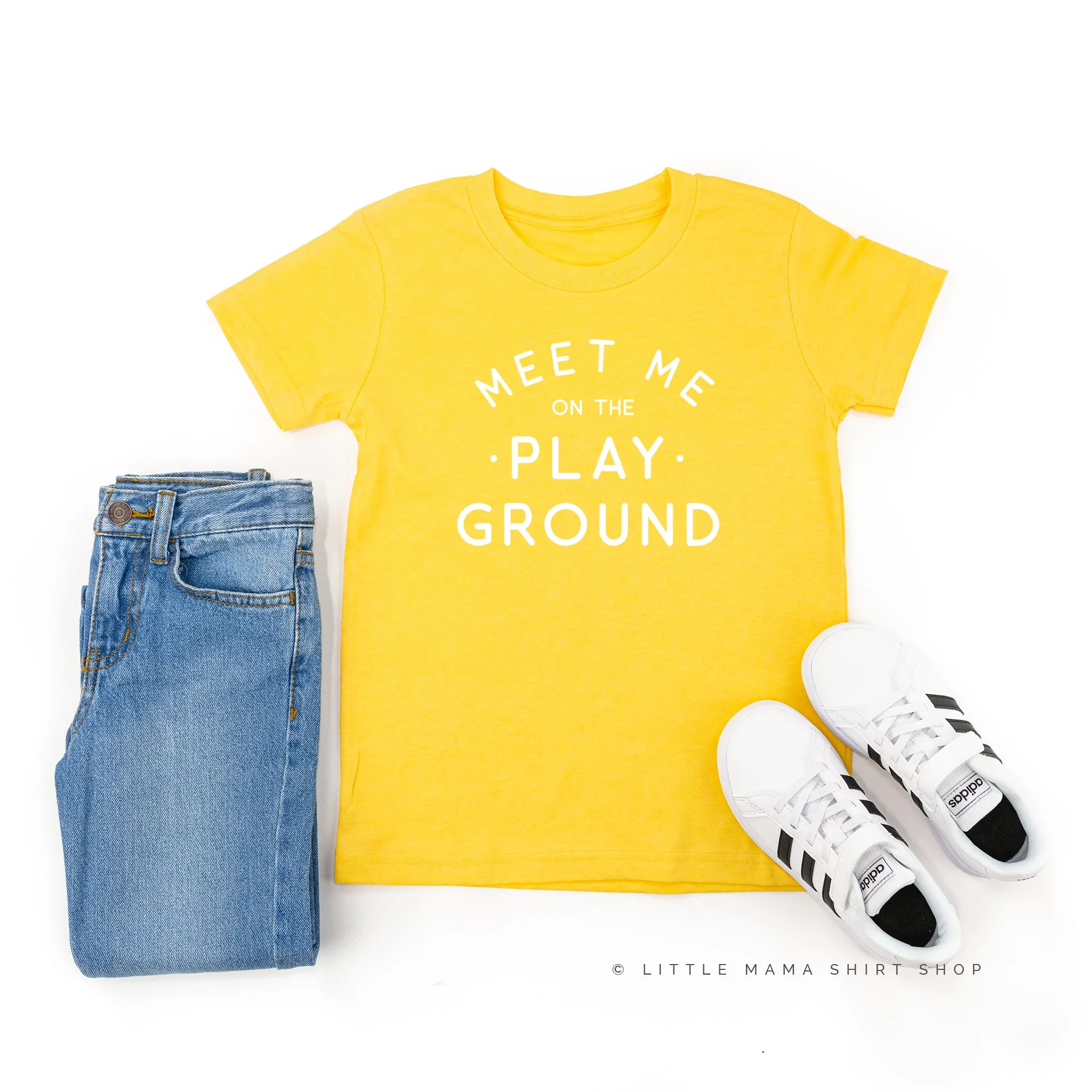 Meet Me On The Playground - Short Sleeve Child Shirt