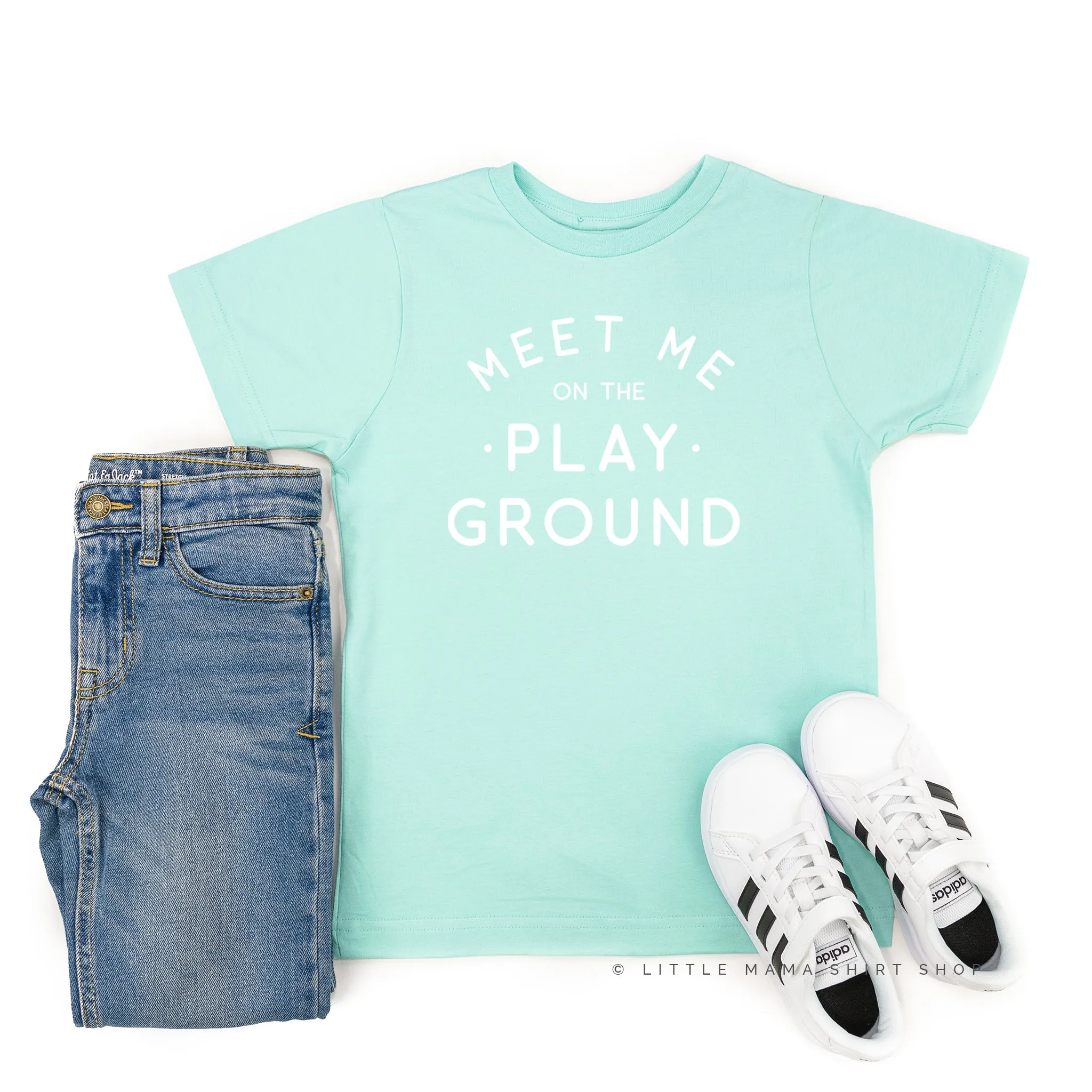Meet Me On The Playground - Short Sleeve Child Shirt