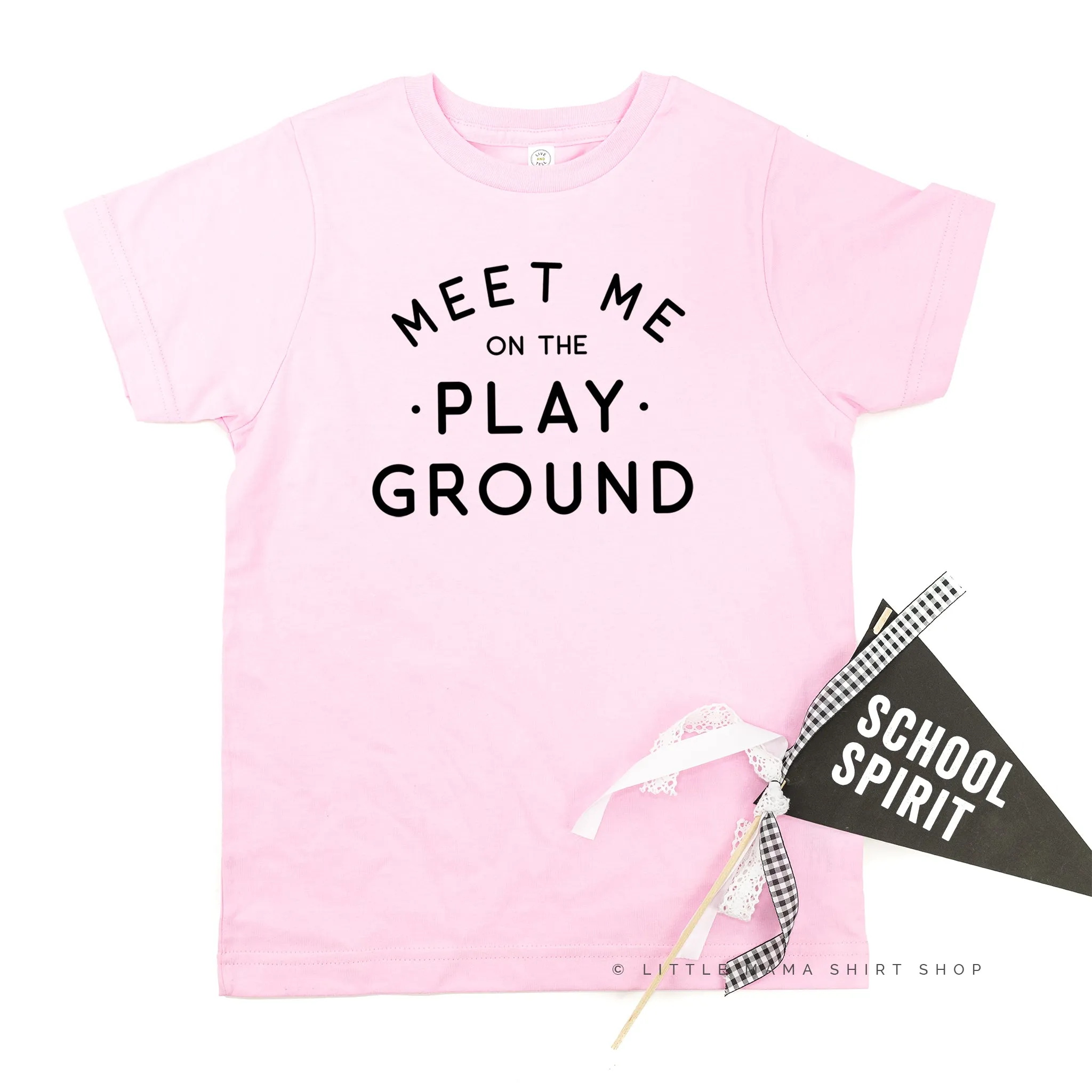 Meet Me On The Playground - Short Sleeve Child Shirt