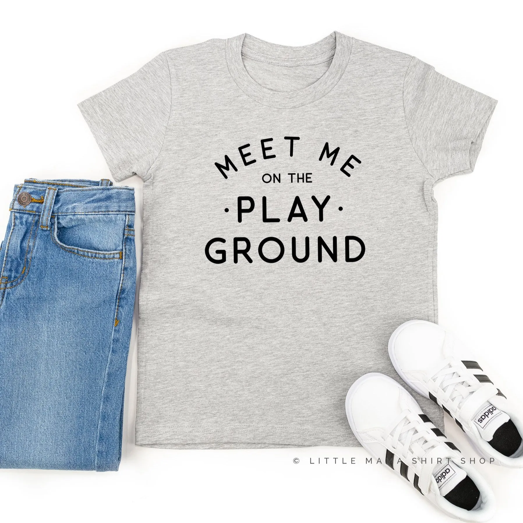 Meet Me On The Playground - Short Sleeve Child Shirt