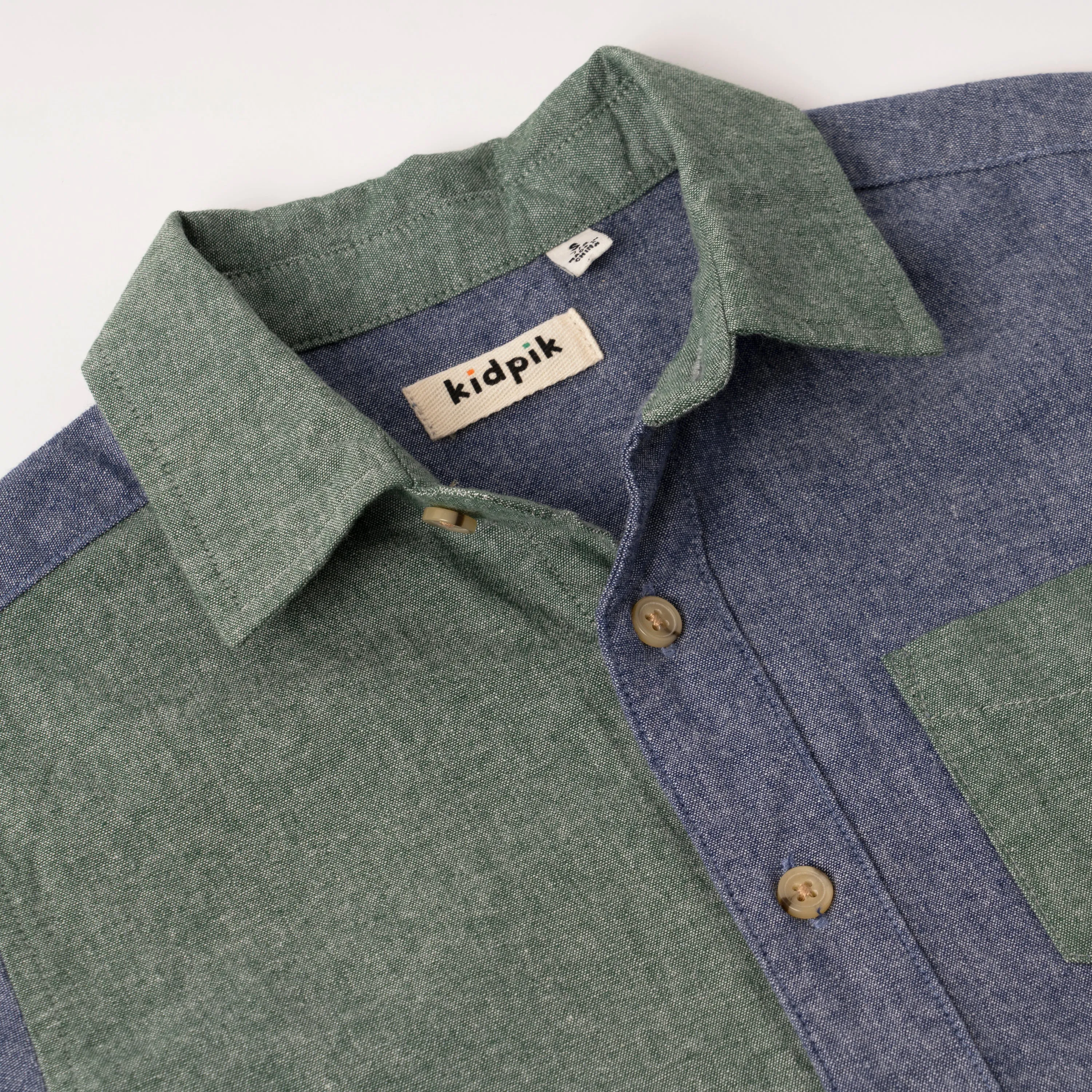 Mixed Color Block Shirt