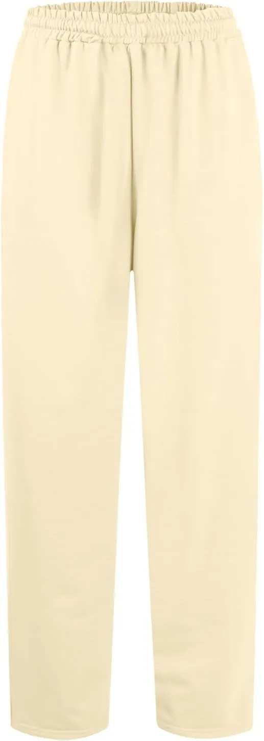 Straight Leg Sweatpants for Women Baggy Interior Drawstring Barrel Sweatpants Pull On Athletic Joggers with Pockets