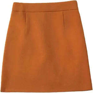 Summer Mini Skirts Women Fashion Chiffon Pencil Short Skirt High Waist Office Lady Skirt