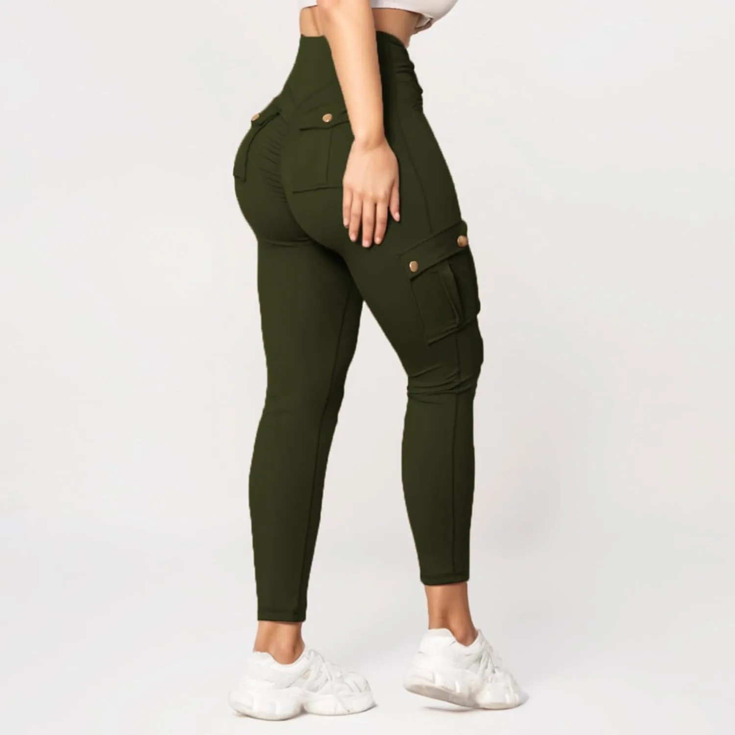 Women High Waist Yoga Pants Tummy Control Gym Tights Workout Active Butt Lifting Leggings Women's Athletic Pants