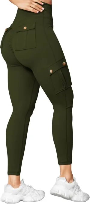 Women High Waist Yoga Pants Tummy Control Gym Tights Workout Active Butt Lifting Leggings Women's Athletic Pants