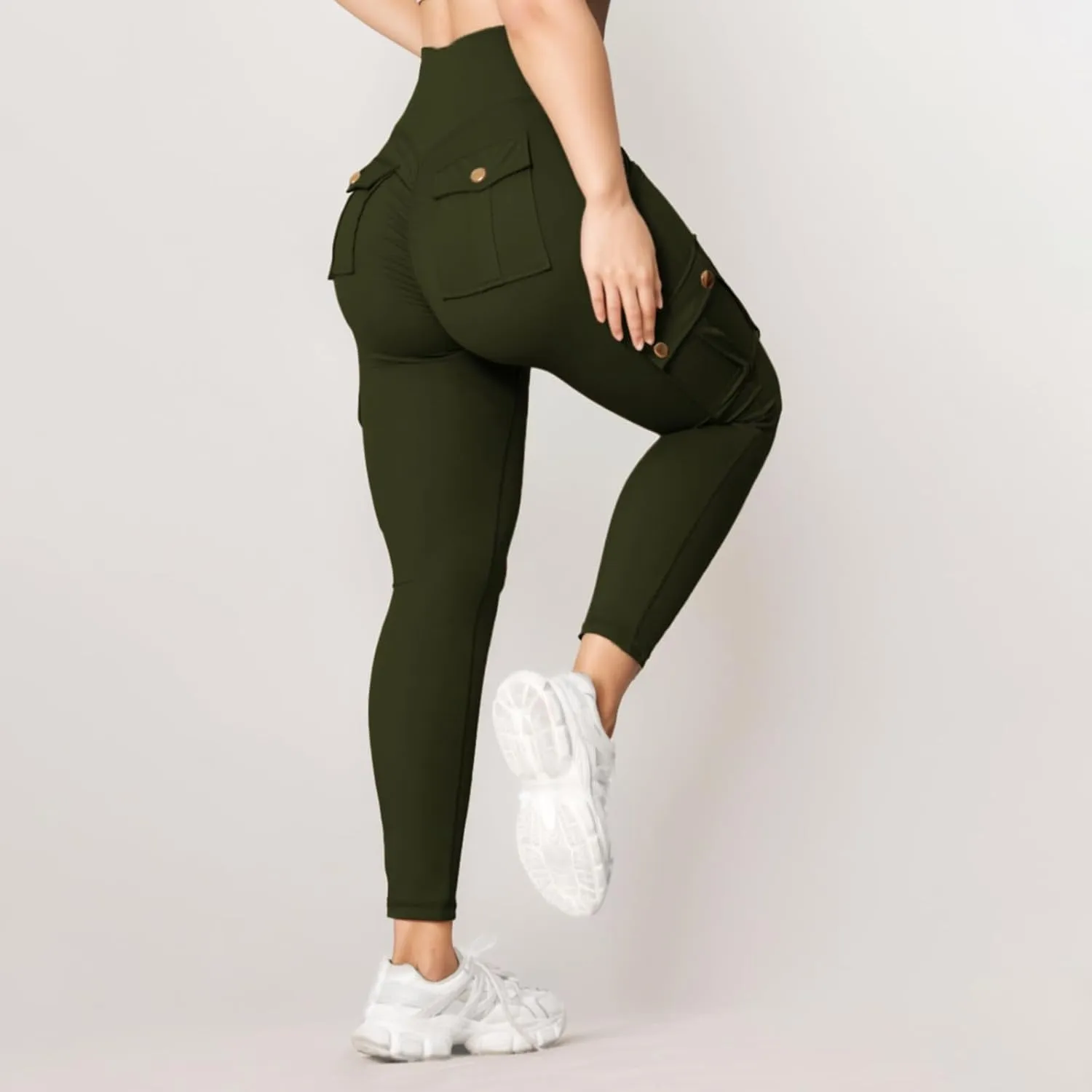 Women High Waist Yoga Pants Tummy Control Gym Tights Workout Active Butt Lifting Leggings Women's Athletic Pants